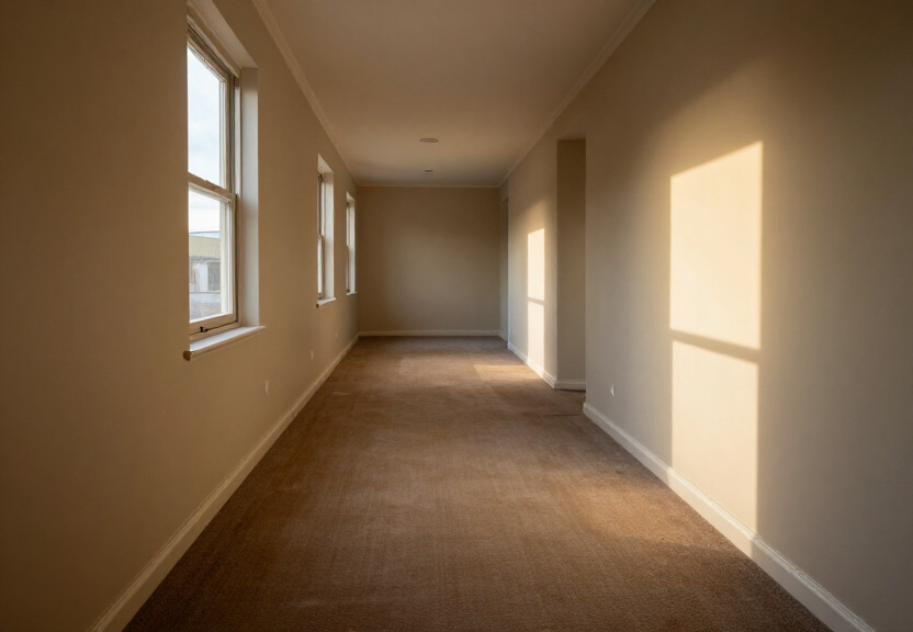 Restored living room in Bonnyrigg Heights after flood damage repair
