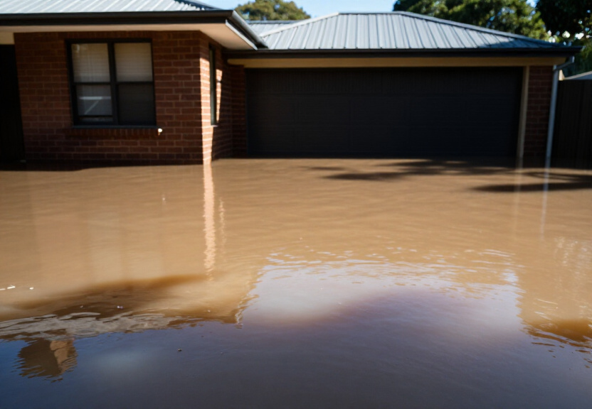 Before and After Flood Repair